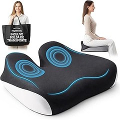 ¿Son efectivos los cojines ergonómicos con funda lavable para el dolor de espalda?