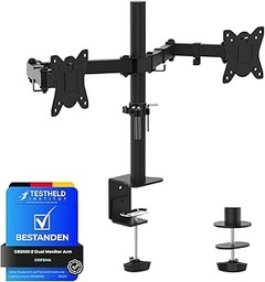 Opiniones de usuarios sobre soportes para monitor de dos monitores