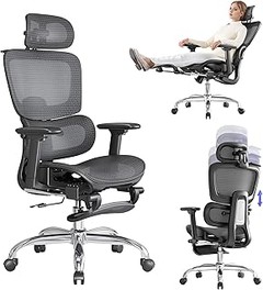 Sillas ergonómicas con reposapiés: ¿son una buena opción para personas altas?