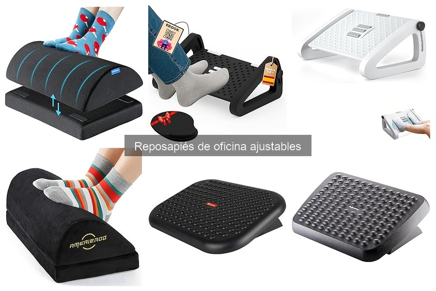 Ajusta tu reposapiés para una postura perfecta en oficina
