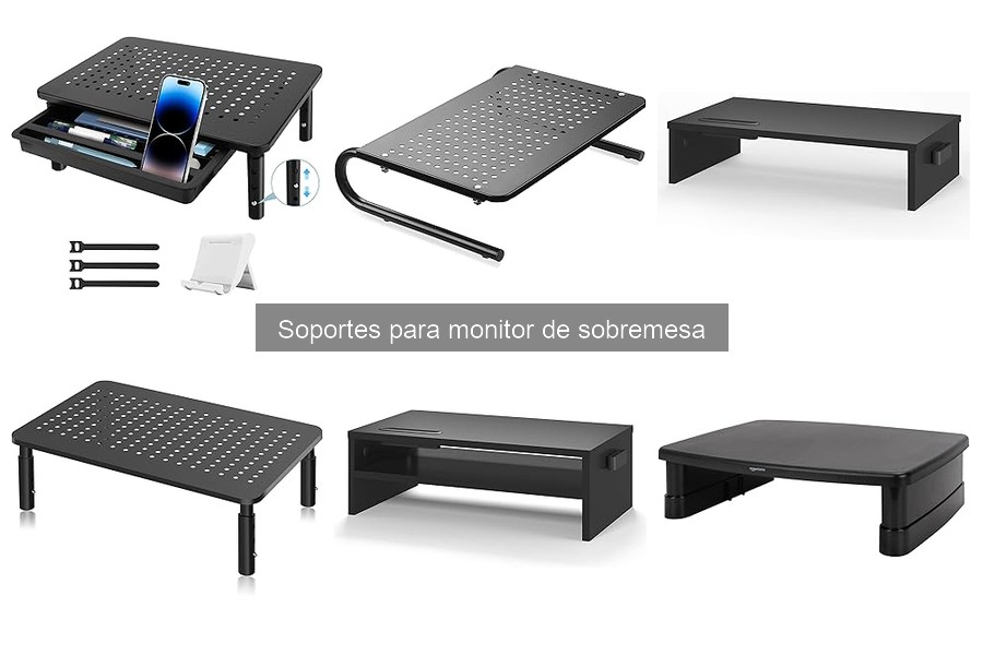 Alivio del dolor de cuello: Soporte de monitor ergonómico