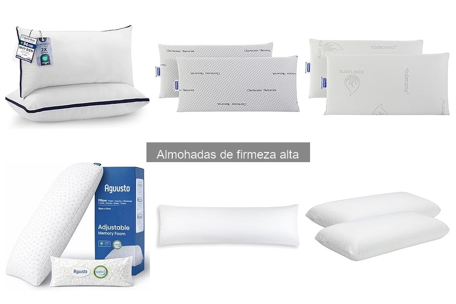 Alternativas a Almohadas de Firmeza Alta: Opciones Confortables