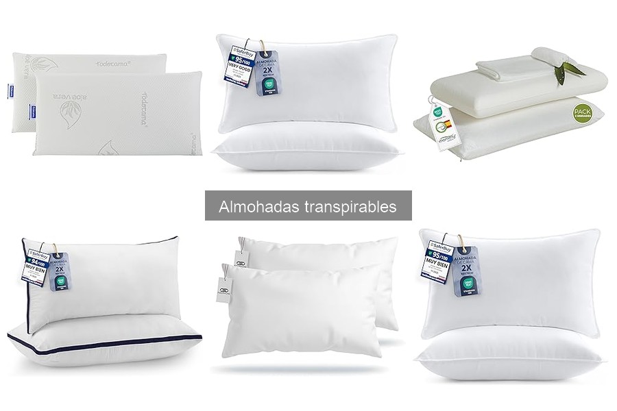 Alternativas a Almohadas Transpirables: Mejores Opciones