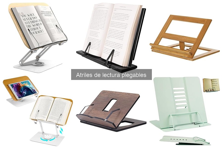 Alternativas a Atriles de Lectura Plegables para Todos