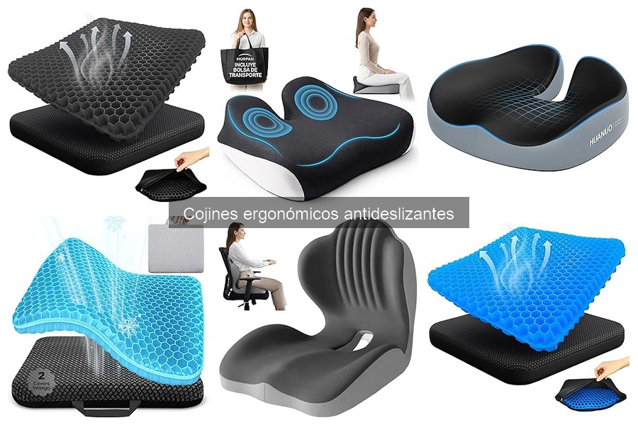 Alternativas a cojines ergonómicos antideslizantes en 2023