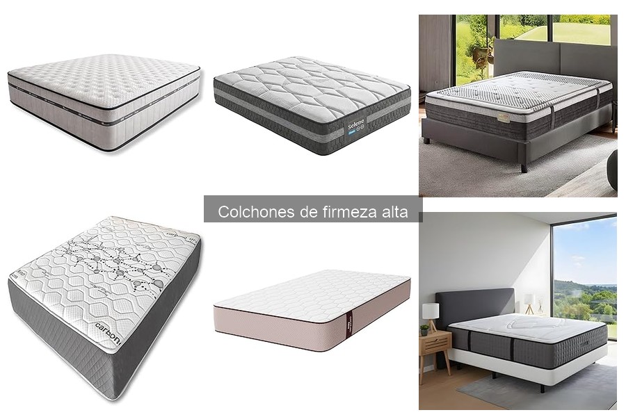 Alternativas a colchones de firmeza alta para tu descanso