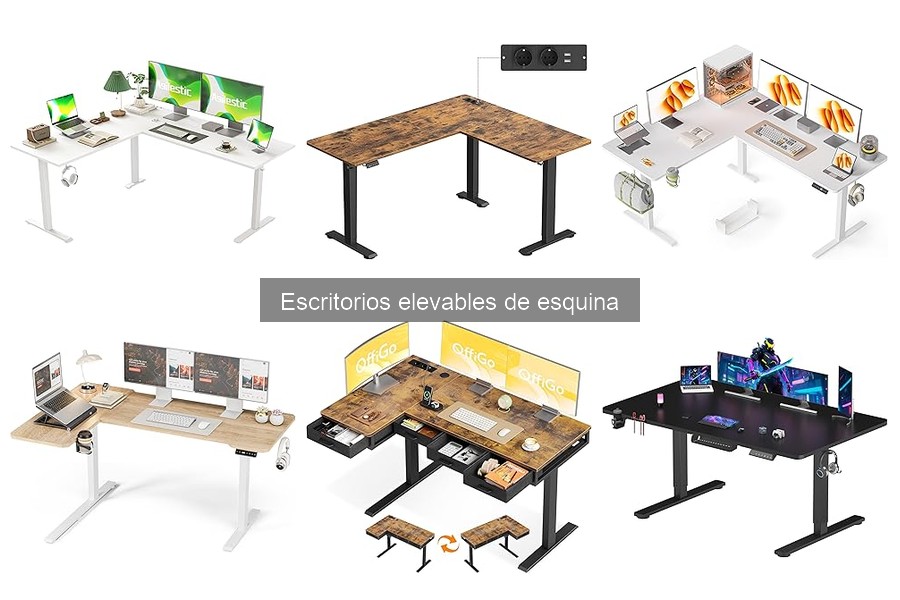 Alternativas a escritorios elevables de esquina: ¿Qué elegir?
