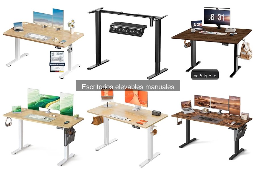Alternativas a Escritorios Elevables Manuales para tu Oficina