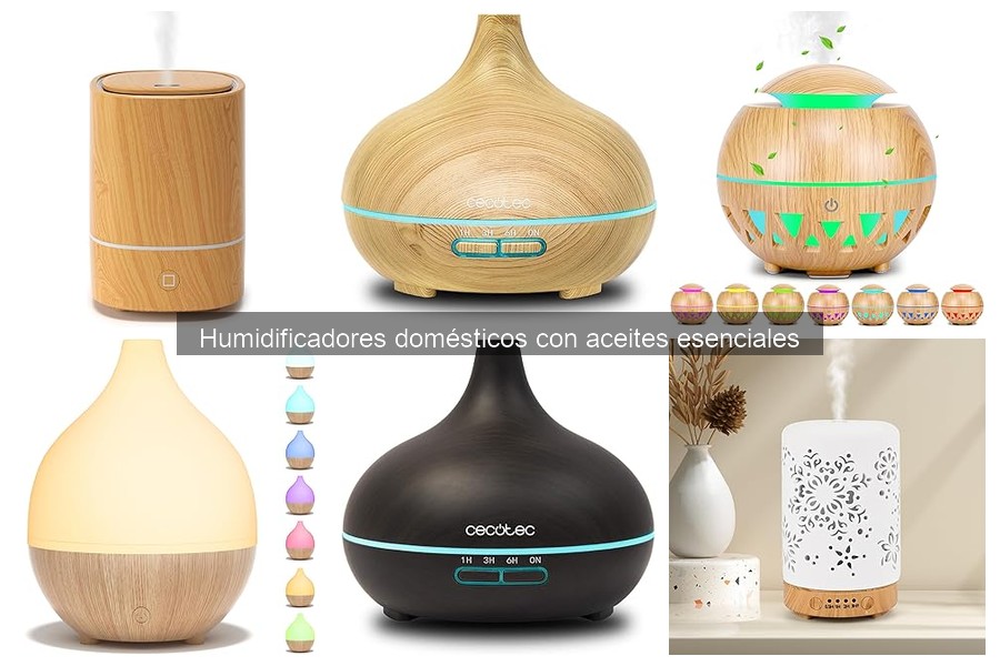 Alternativas a humidificadores con aceites esenciales