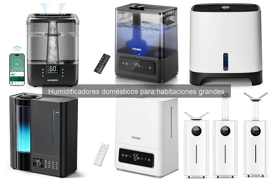 Alternativas a humidificadores en habitaciones grandes