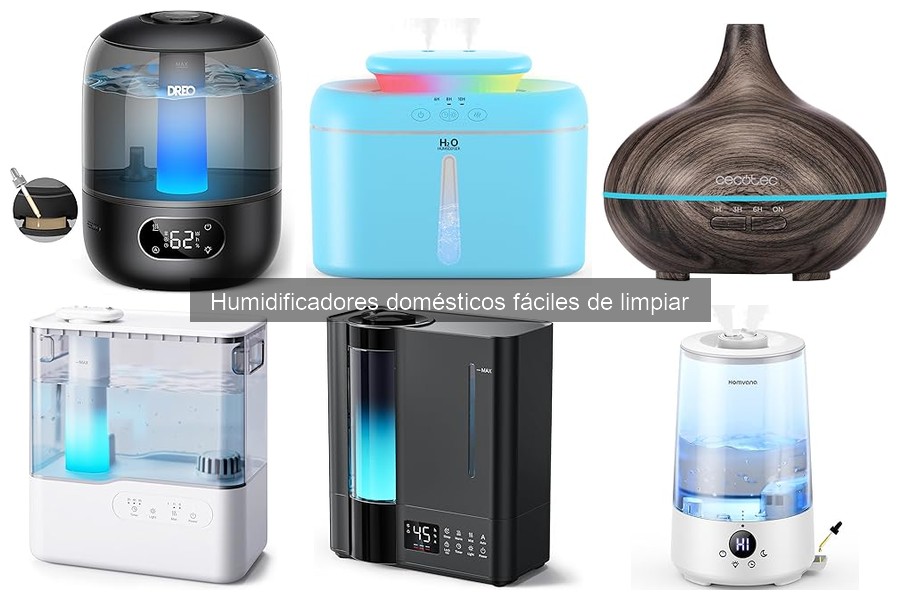 Alternativas a humidificadores fáciles de limpiar