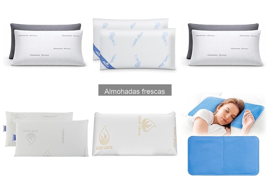 Alternativas a las almohadas frescas para dormir en verano