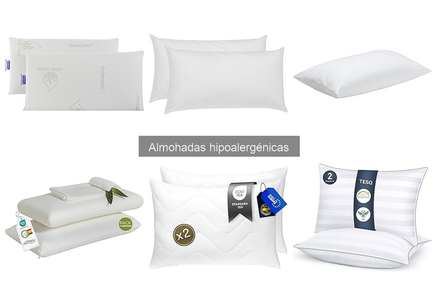 Alternativas a las almohadas hipoalergénicas para dormir