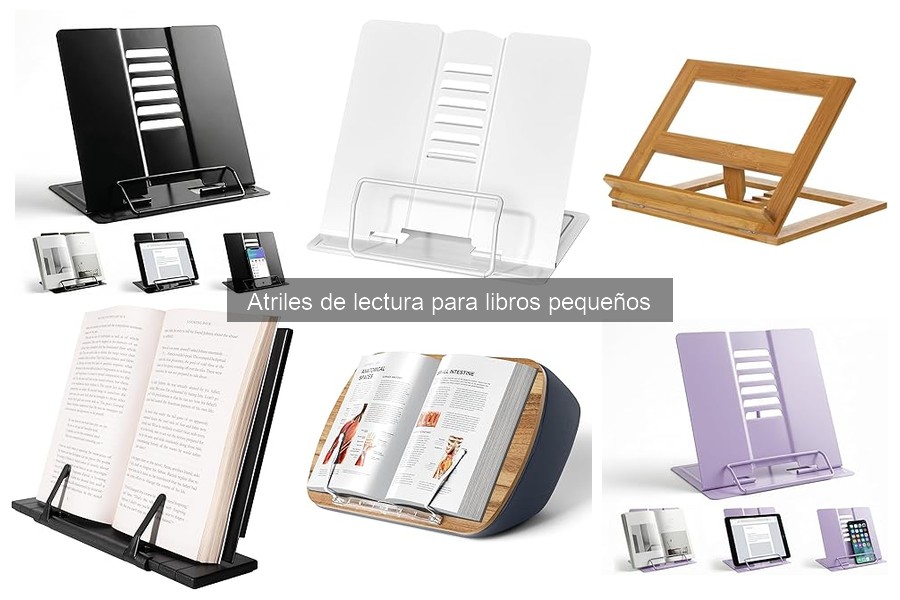 Alternativas a los Atriles de Lectura para Libros Pequeños