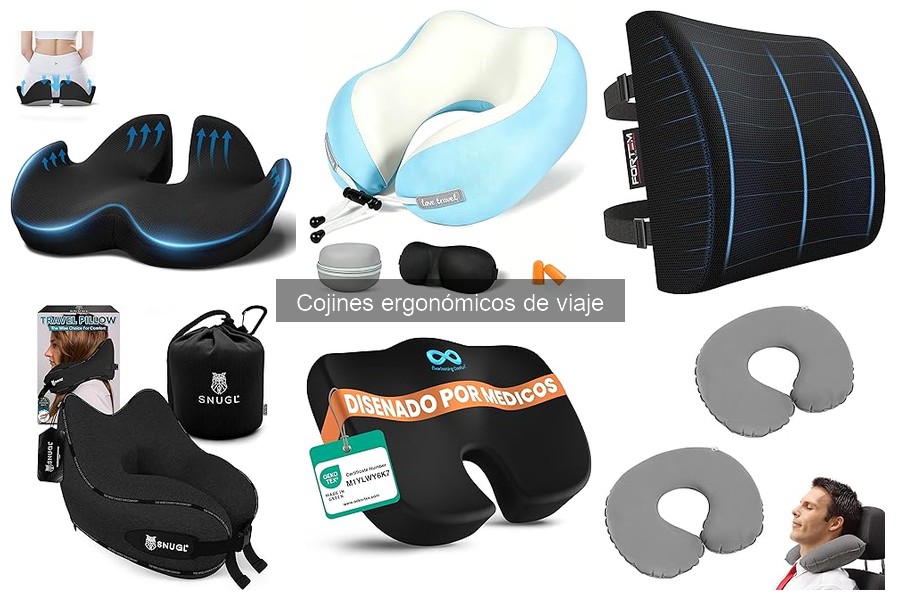 Alternativas a los cojines ergonómicos de viaje