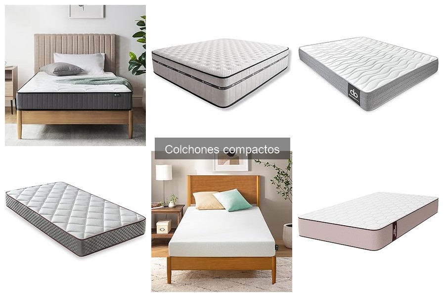 Alternativas a los colchones compactos: descubre opciones cómodas