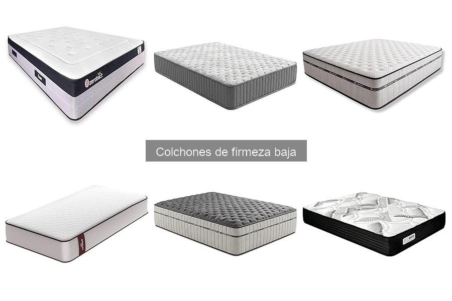Alternativas a los colchones de firmeza baja para dormir mejor