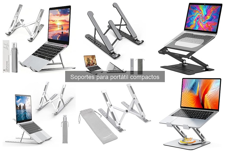 Alternativas a los soportes para portátil compactos