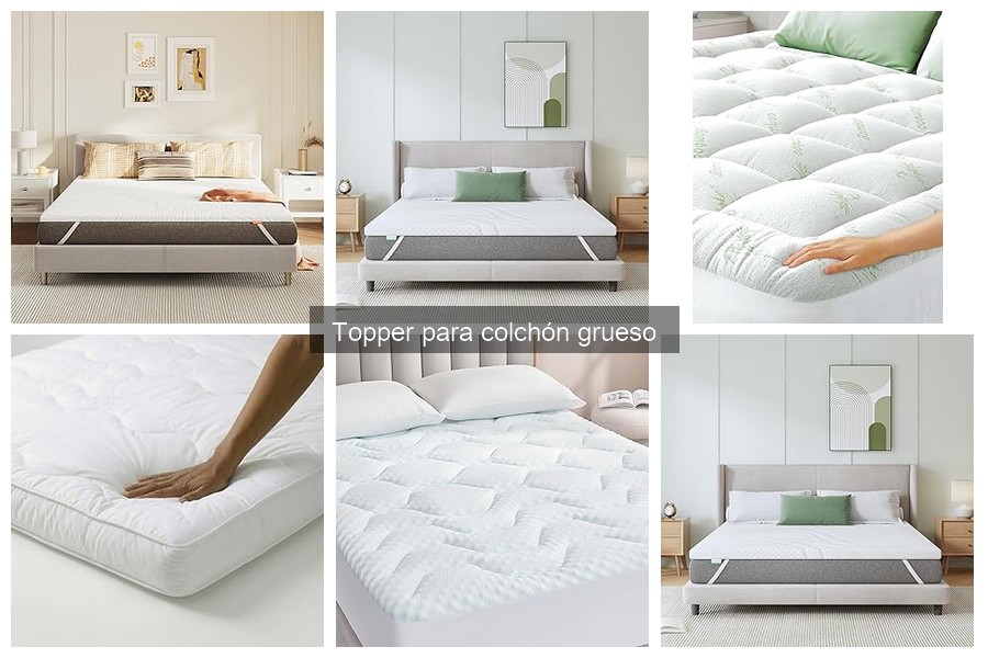 Alternativas a los toppers gruesos para mayor confort