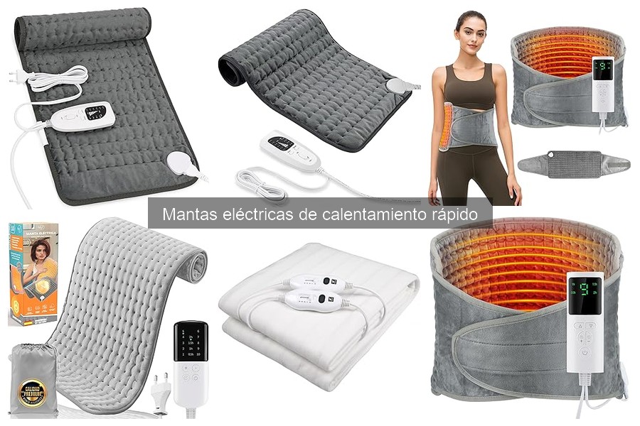 Alternativas a mantas eléctricas de calentamiento rápido