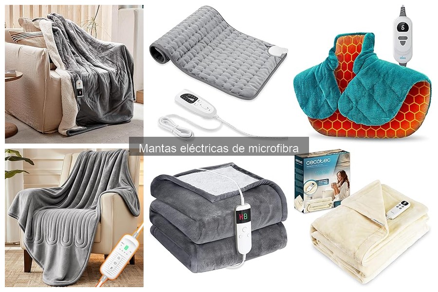 Alternativas a mantas eléctricas de microfibra: descubre opciones