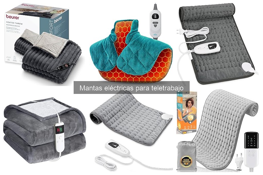 Alternativas a Mantas Eléctricas para Teletrabajar Cálido