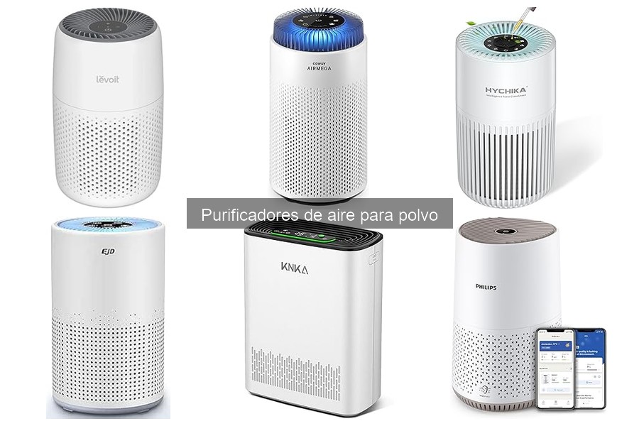 Alternativas a purificadores de aire para eliminar polvo