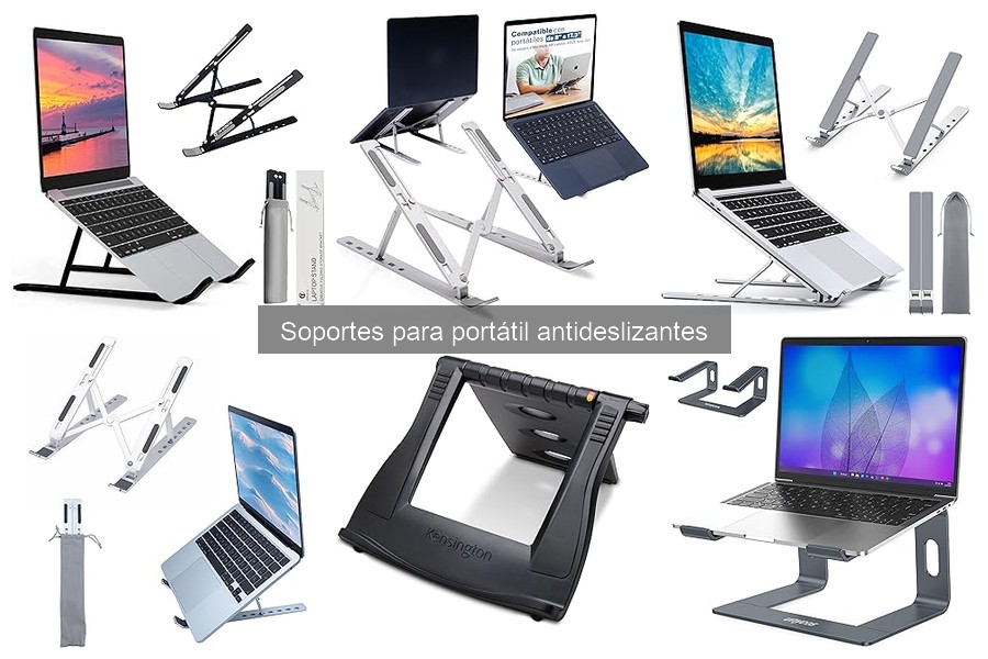 Alternativas a Soportes Antideslizantes para Portátiles