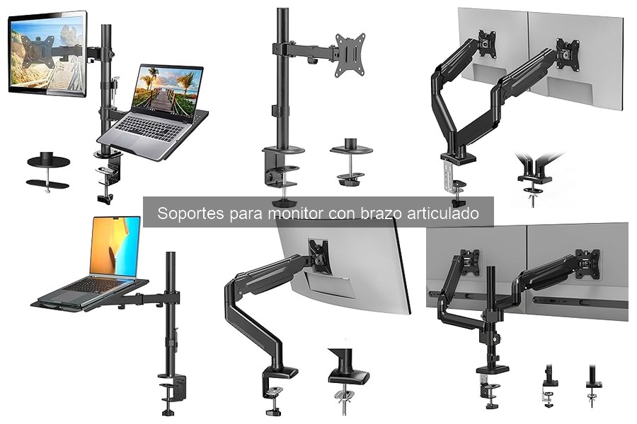 Alternativas a Soportes para Monitor con Brazo Articulado
