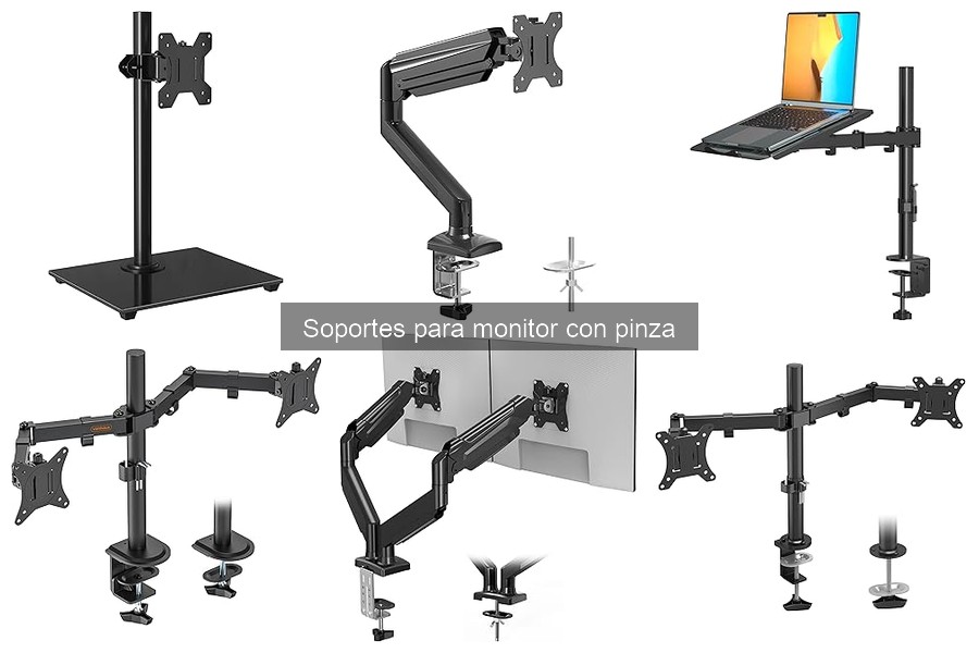 Alternativas a Soportes para Monitor con Pinza en Casa