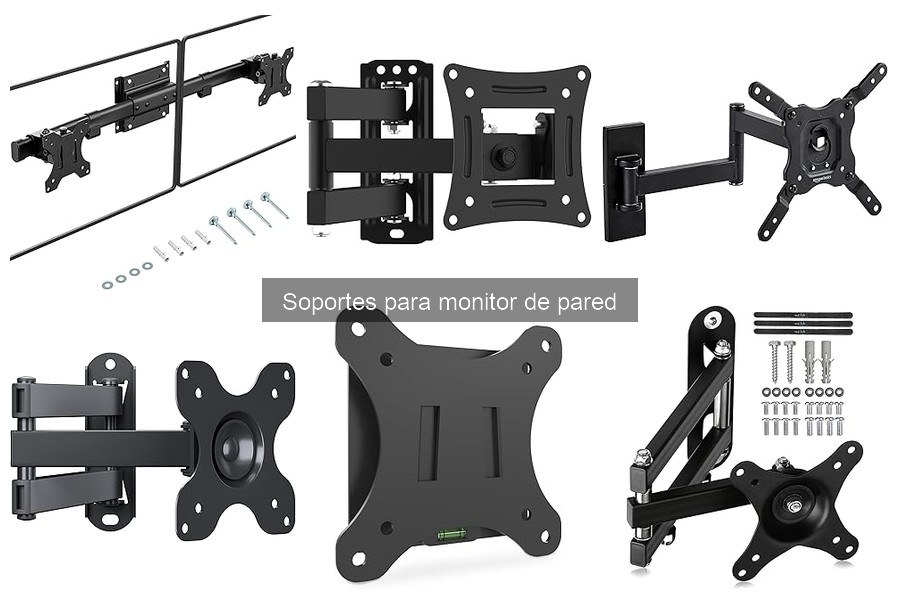 Alternativas a soportes para monitor de pared que debes conocer