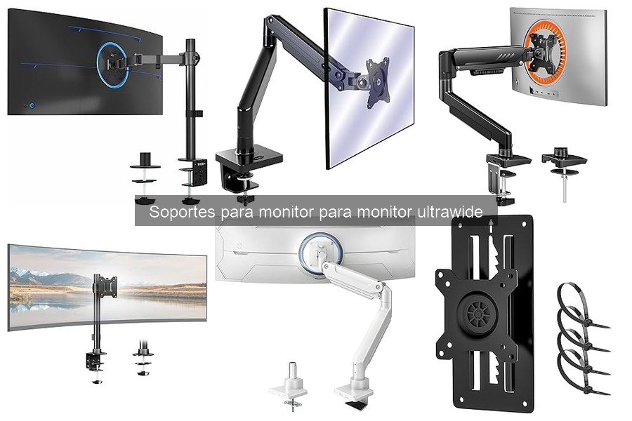 Alternativas a soportes para monitor ultrawide: opciones útiles
