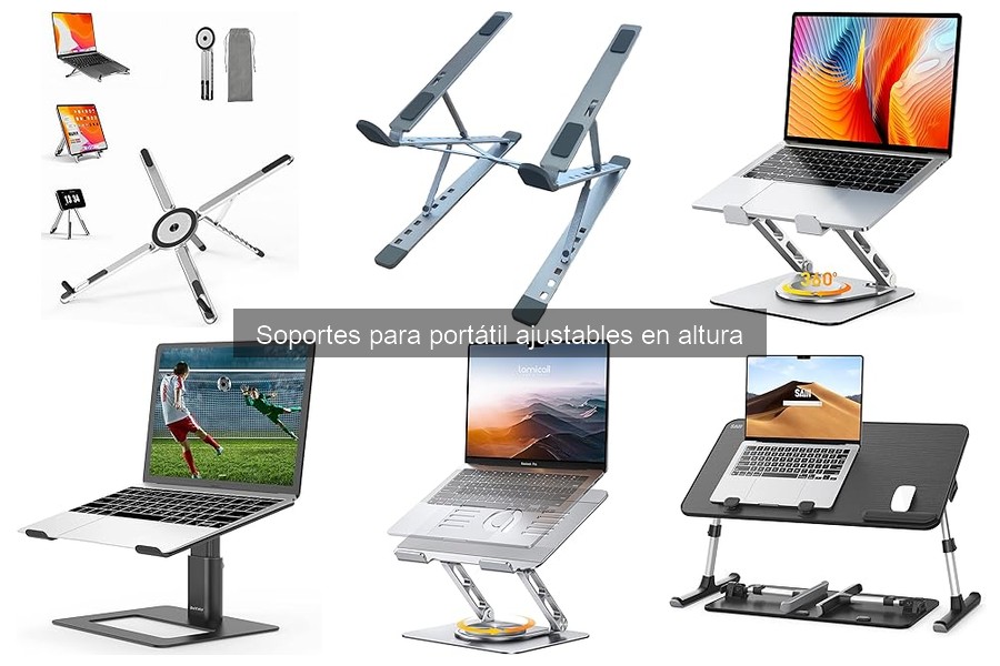 Alternativas a Soportes para Portátil Ajustables en Altura