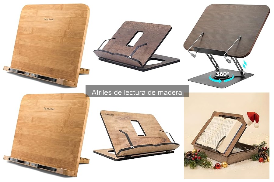 Alternativas al atril de lectura de madera: Mejores opciones