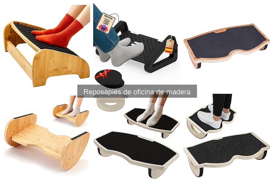 Alternativas al reposapiés de madera: encuentra tu opción ideal