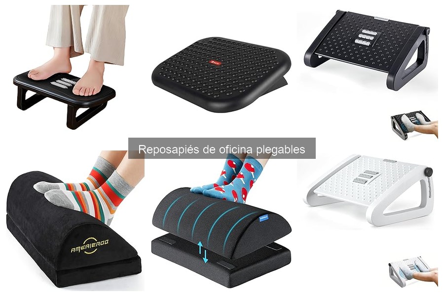 Alternativas al reposapiés de oficina plegables - Opciones útiles
