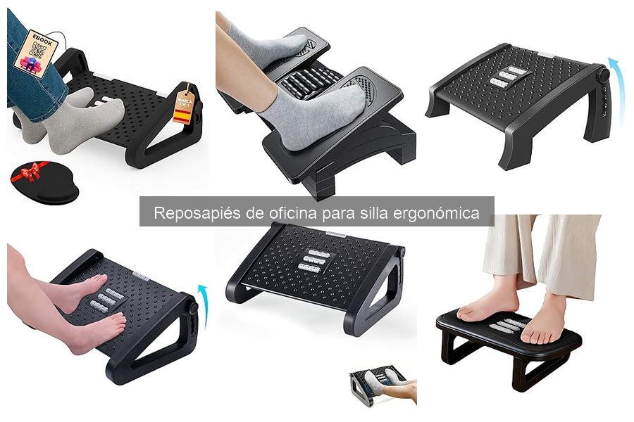 Alternativas al reposapiés ergonómico en espacios reducidos