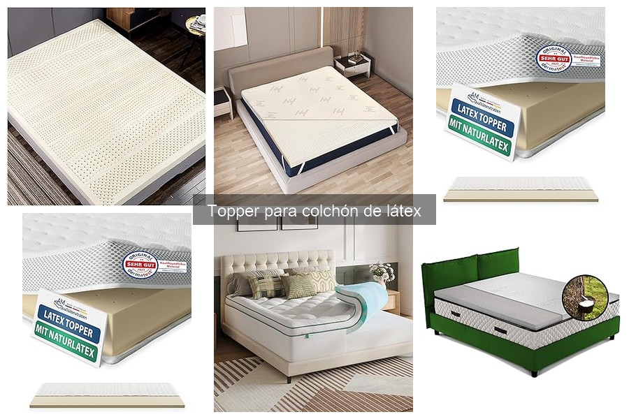 Alternativas asequibles al topper de látex para colchón
