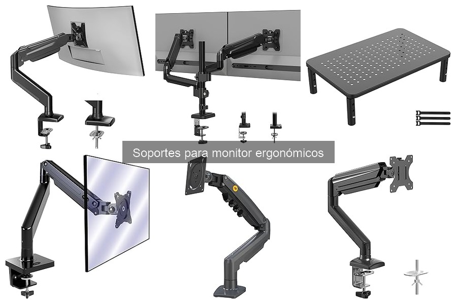 Alternativas efectivas a los soportes para monitor ergonómicos