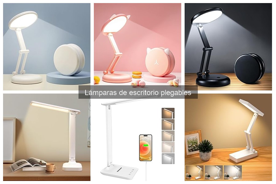 Alternativas Mejoradas a Lámparas de Escritorio Plegables