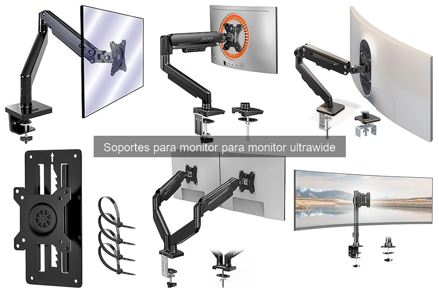 Altura ideal para soportes de monitor ultrawide | Guía