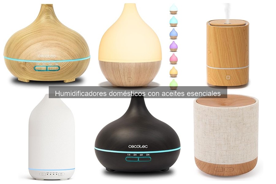 Beneficios de un humidificador con aceites esenciales en casa