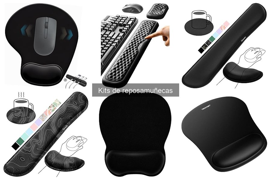 Beneficios de un kit de reposamuñecas para mayor confort