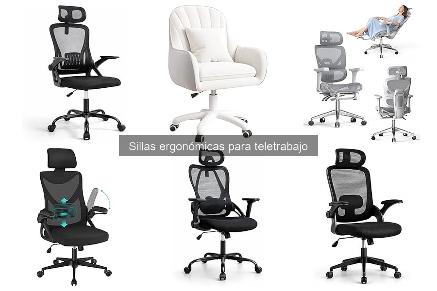 Beneficios de usar sillas ergonómicas en el teletrabajo