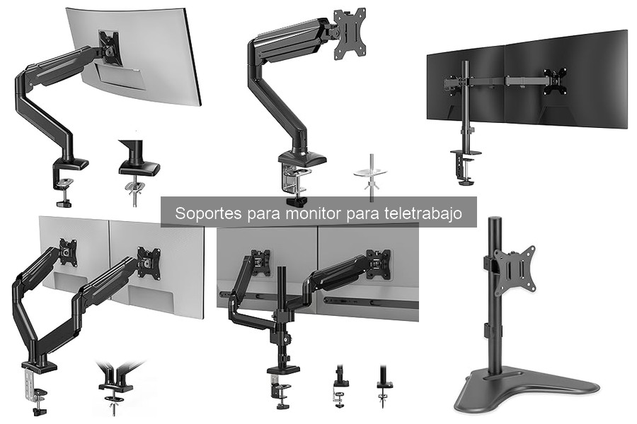 Beneficios de usar soportes para monitor en la salud postural