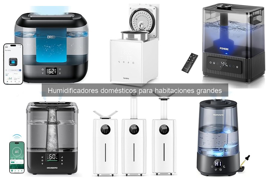 Beneficios de usar un humidificador en habitaciones grandes