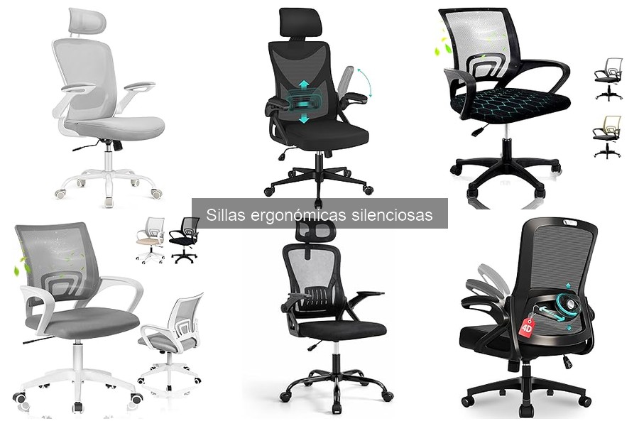 Características Esenciales de Sillas Ergonómicas Silenciosas