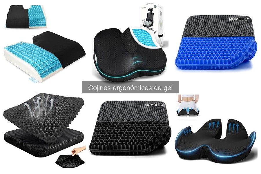 Cojines ergonómicos de gel: ¿son resistentes al desgaste?