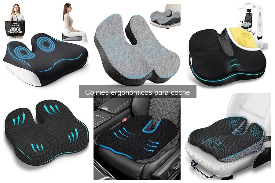 Cojines Ergonómicos para Coche: Beneficios y Características