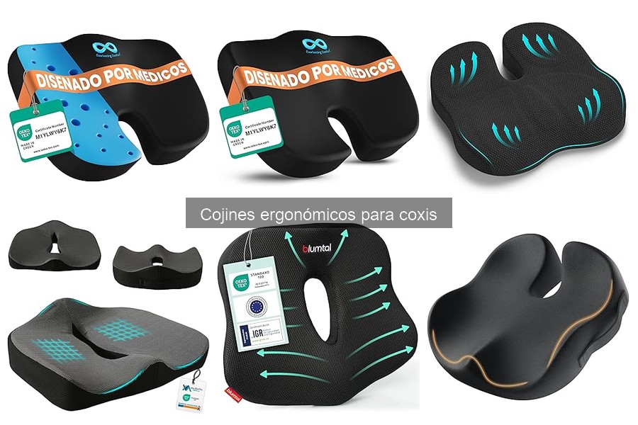 Cojines Ergonómicos para Coxis: Beneficios y Funciones